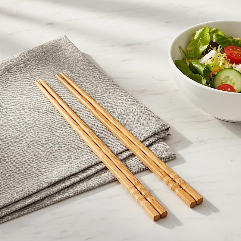 Nowe 1 Para Naturalnych Bambus – Home Cooking Asian recenzja i cena